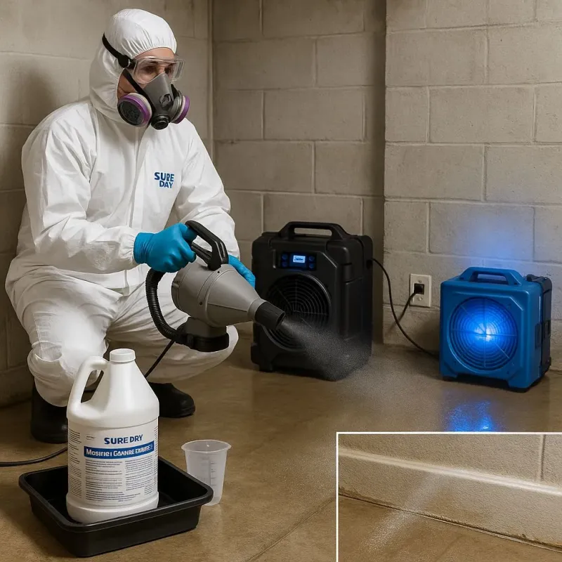 Sanitization and Odor Removal process in Steilacoom, WA