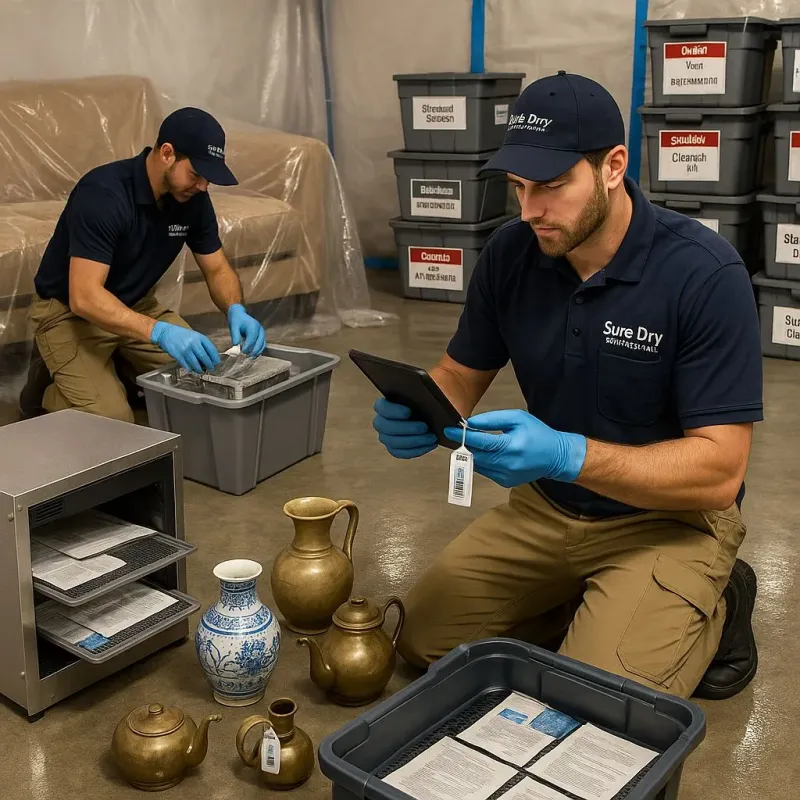 Content Protection and Restoration process in Steilacoom, WA