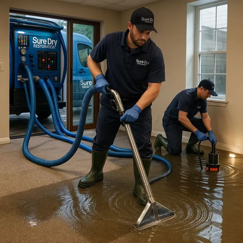 Water Extraction and Removal process in Steilacoom, WA